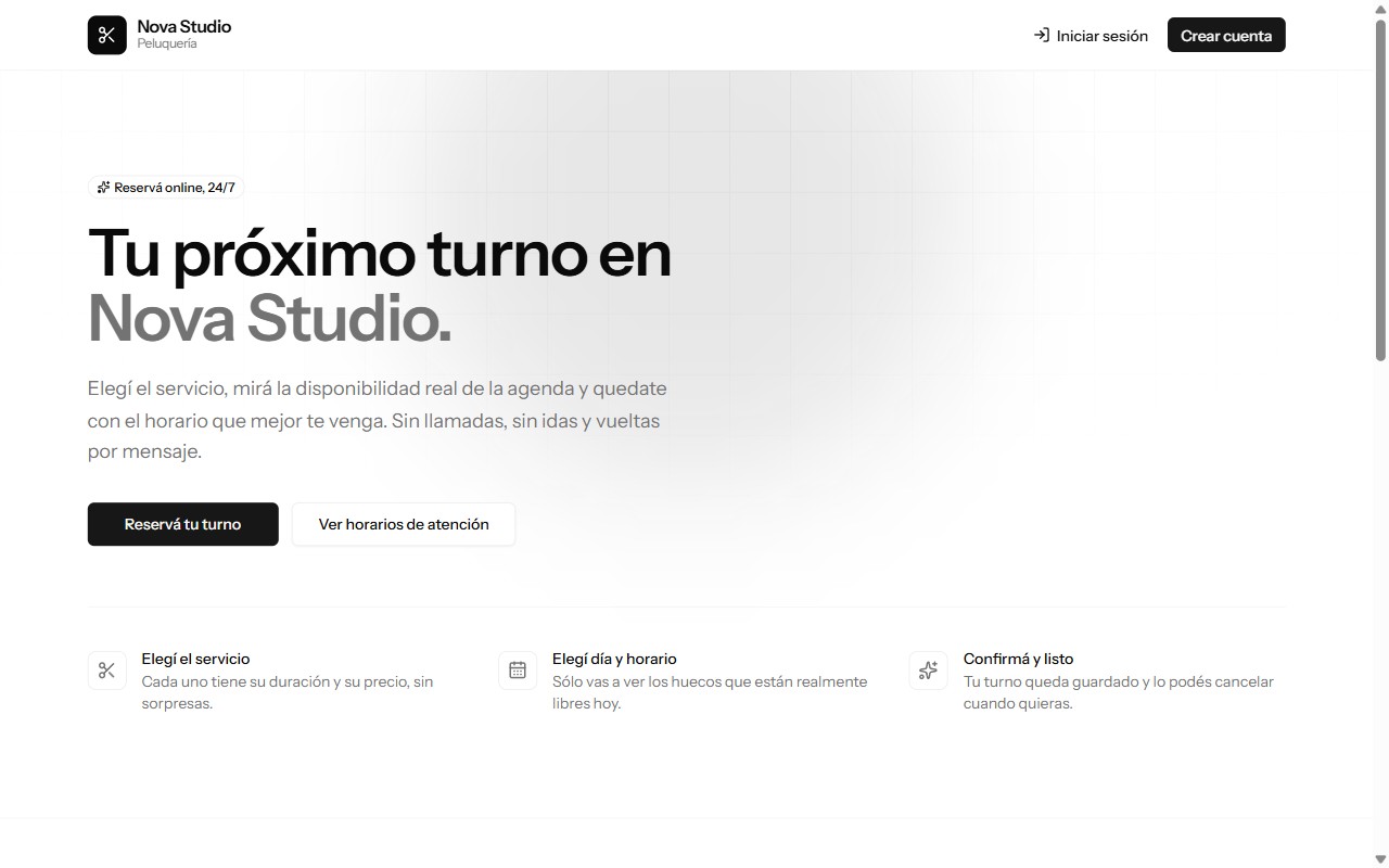 Sistema de Reservas de Turnos